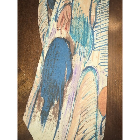 Vintage 1991 Beatles “Let It Be” Silk Tie by Manhattan | Apple Corps Licensed | - Picture 4 of 9